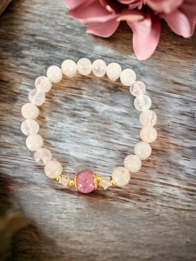 Rose Quartz Cherry Quartz OM8106.8 – Om Mani Healing Crystals
